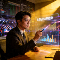 电竞产业分析专家肖像 - 正在发表关于行业未来的见解