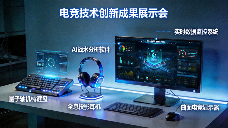 电竞技术创新成果展示会 - 最新电竞设备与软件界面