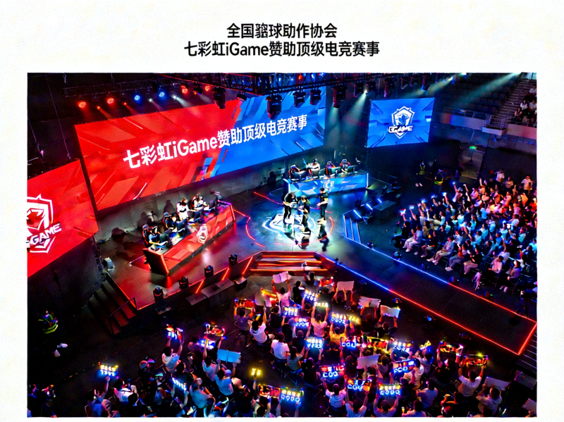 七彩虹iGame赞助顶级电竞赛事现场盛况 - 座无虚席的竞技场馆