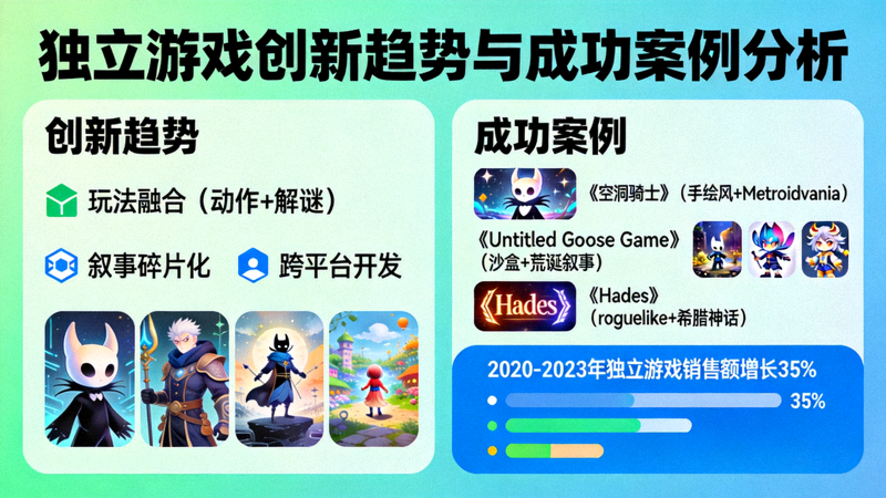 独立游戏创新趋势与成功案例分析报告配图