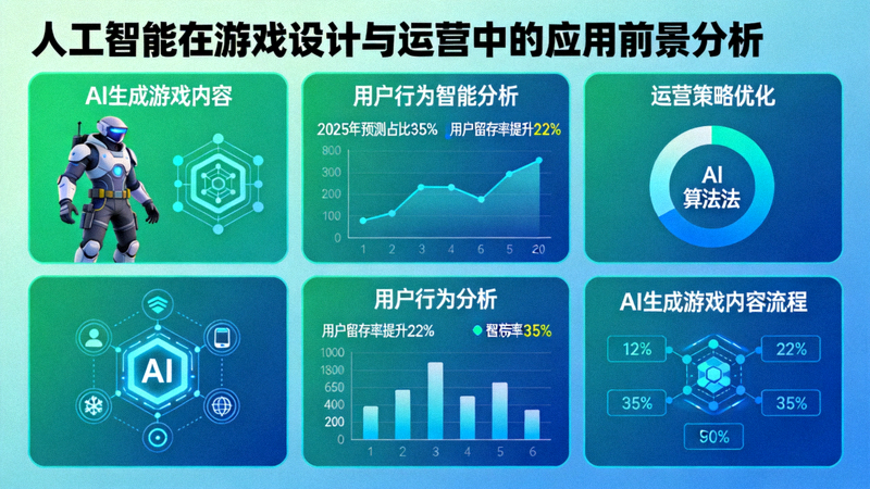 人工智能在游戏设计与运营中的应用前景分析报告配图