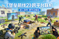 《堡垒前线2》跨平台联机资讯配图——多人协作游戏场景