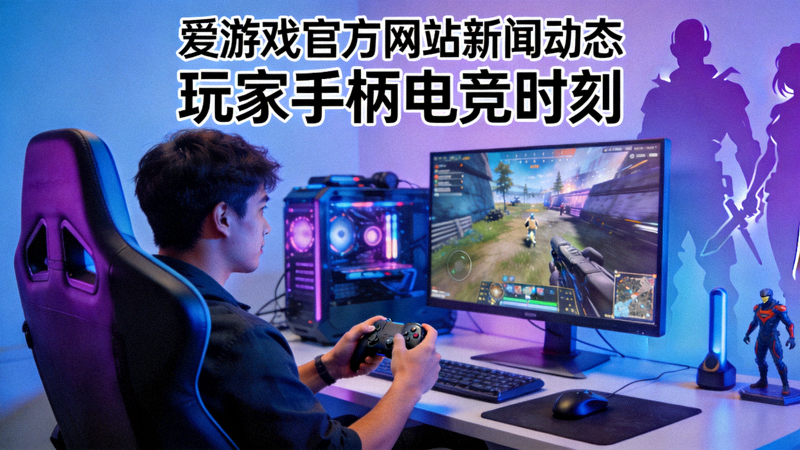 爱游戏官方网站新闻动态页面配图 - 玩家使用手柄进行电子竞技游戏