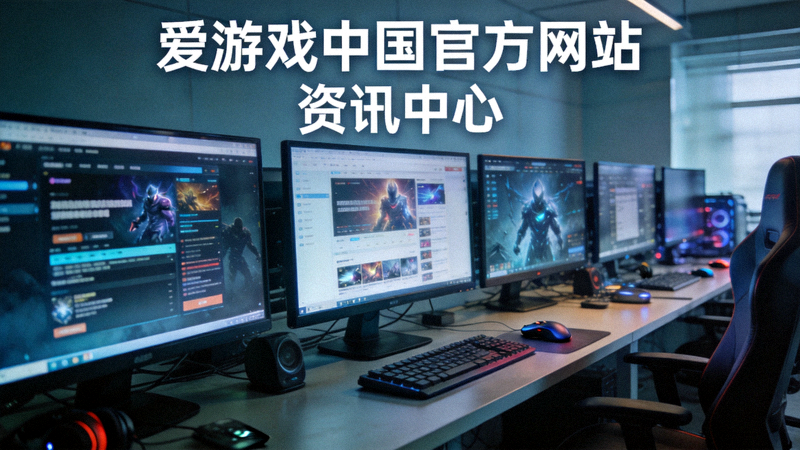 爱游戏中国官方网站资讯中心导航配图 - 科技感办公桌面与多屏设备