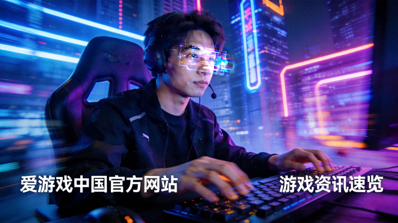 爱游戏中国官方网站游戏资讯速览配图 - 电竞选手在霓虹灯下操作键盘