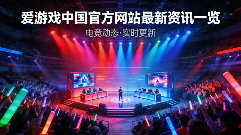 爱游戏中国官方网站最新资讯一览配图 - 电竞舞台灯光与观众席氛围